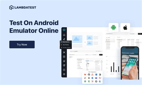 Test Apps on Free Android Emulator Online.